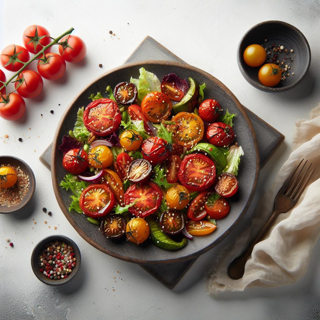 Elevate Your Roasted Tomato Salad with Harissa and Caraway